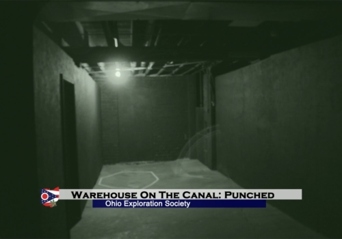 This video was recorded in the basement near a vortex where Psychic Sonya and Charlotte were performing a summoning. Watch the guy in the rear right corner as he doubles over in pain. Warehouse Canal: Punched