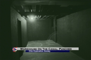 This video was recorded in the basement near a vortex where Psychic Sonya and Charlotte were performing a summoning. Watch the guy in the rear right corner as he doubles over in pain. Warehouse Canal: Punched